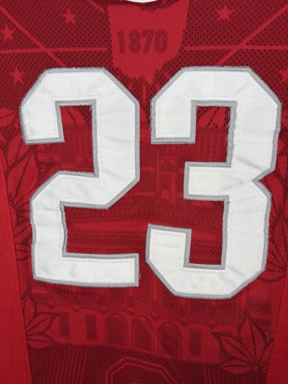 Nike Elite Dri-Fit Ohio State #23 Lebron James Basketball Jersey Men's Medium
